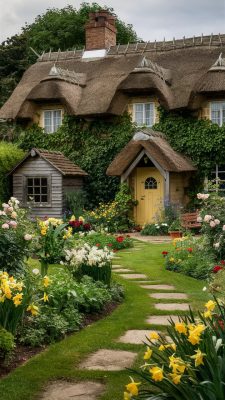 schattige cottage tuinhuisjes