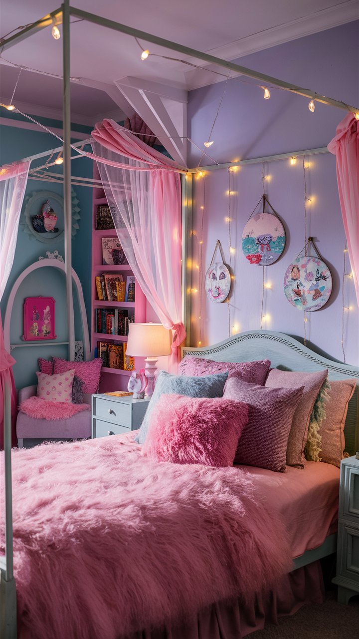 Slaapkamer inspiratie Meisje voor een prachtige meisjeskamer