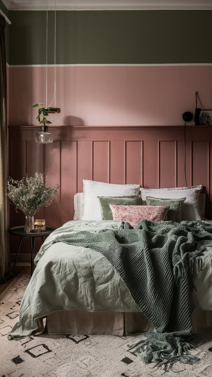 25+ Slaapkamer Inspiratie Ideeën met Oude Roze Kleuren