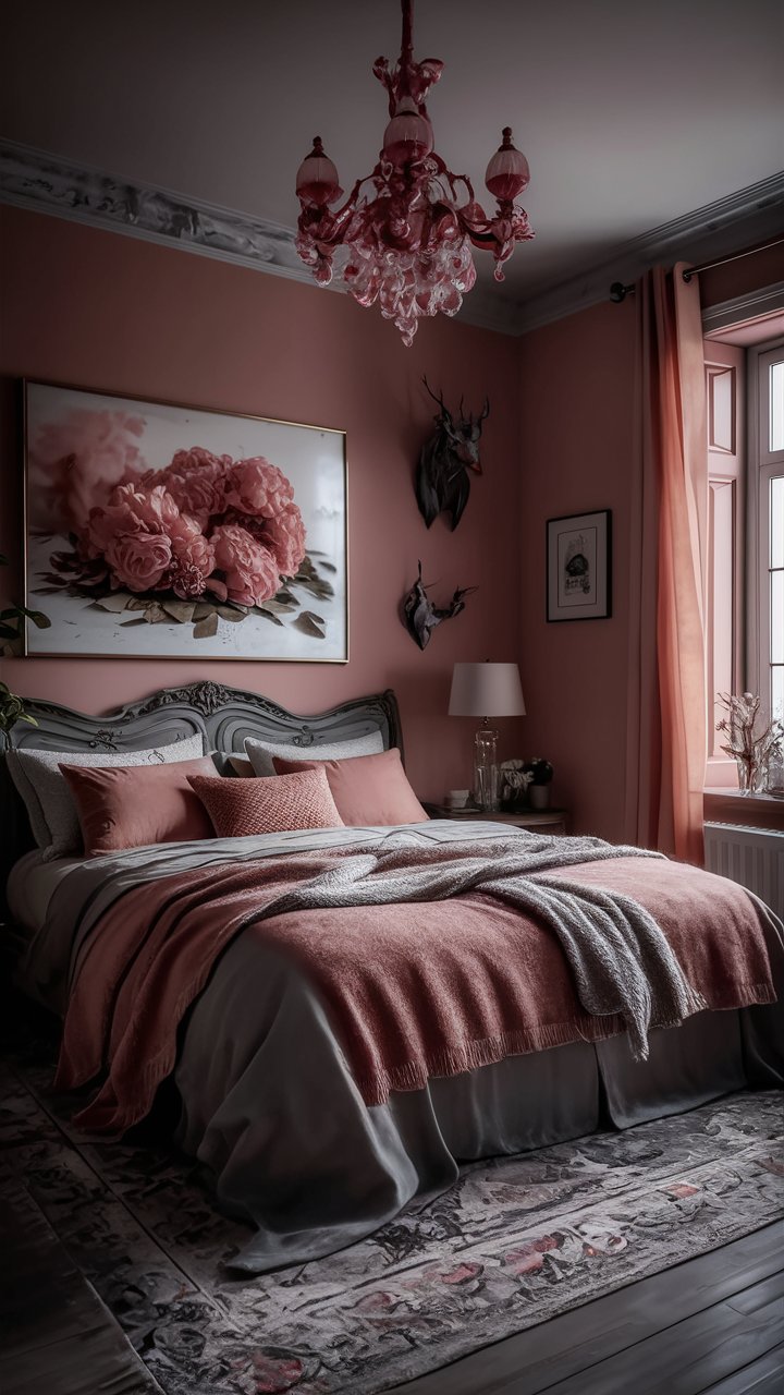 roze slaapkamer