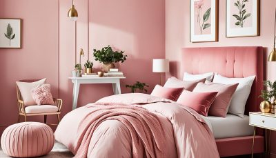 25+ Slaapkamer Inspiratie Ideeën met Oude Roze Kleuren