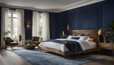 Slaapkamer Inspiratie Donkerblauw