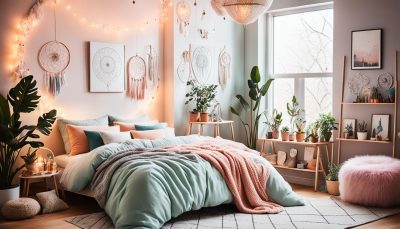 Whimsical slaapkamer inspiratie