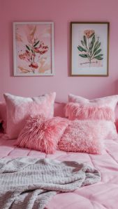 roze slaapkamer