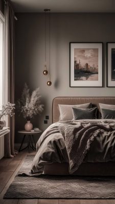 slaapkamer inspiratie urban taupe