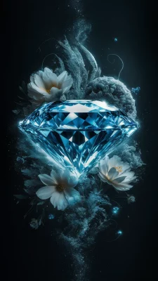 blauwe diamant