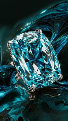 blauwe diamant