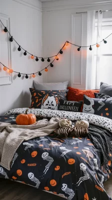 halloween slaapkamer