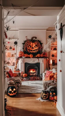 halloween woonkamer decoratie