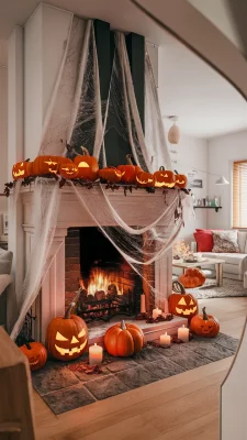 halloween woonkamer decoratie