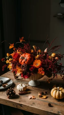 herfst bloemstukken