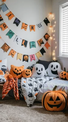 slaapkamer inspiratie halloween kinderen