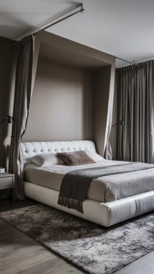 Slaapkamer inspiratie urban taupe