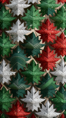 Kerstboom Quilt Patroon