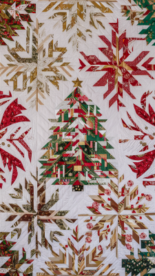 Kerstboom Quilt Patroon