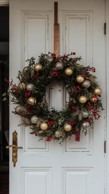 kerstkrans geel oranje