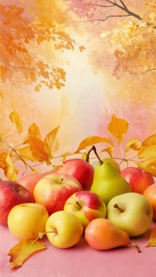 herfst wallpaper iphone pastel