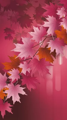 herfst wallpaper iphone pink