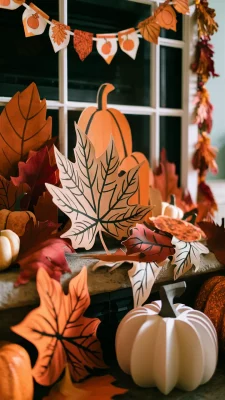 herfst decoraties cricut