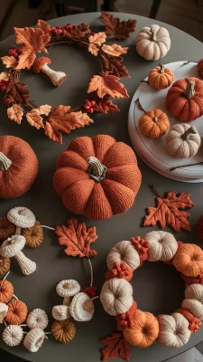 herfst decoraties haken