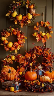 herfst decoraties haken