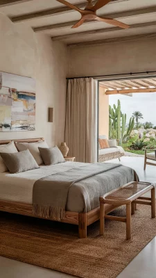 ibiza stijl slaapkamer