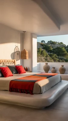 ibiza stijl slaapkamer boho