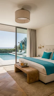 ibiza stijl slaapkamer kleurrijk