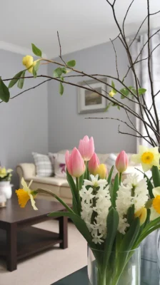 paasdecoratie bloemen