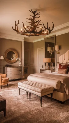 slaapkamer inspiratie warm luxe antraciet