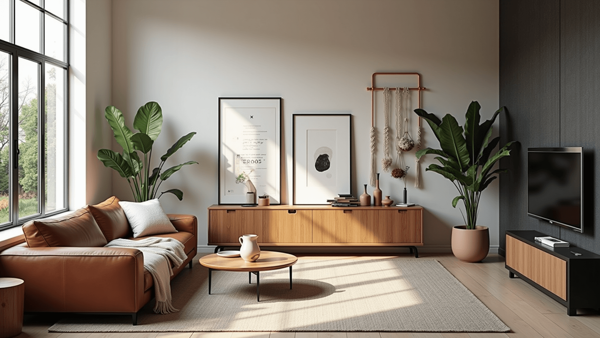 Hoe Style je een Lange Muur in de Woonkamer: Creatieve Transformatietips