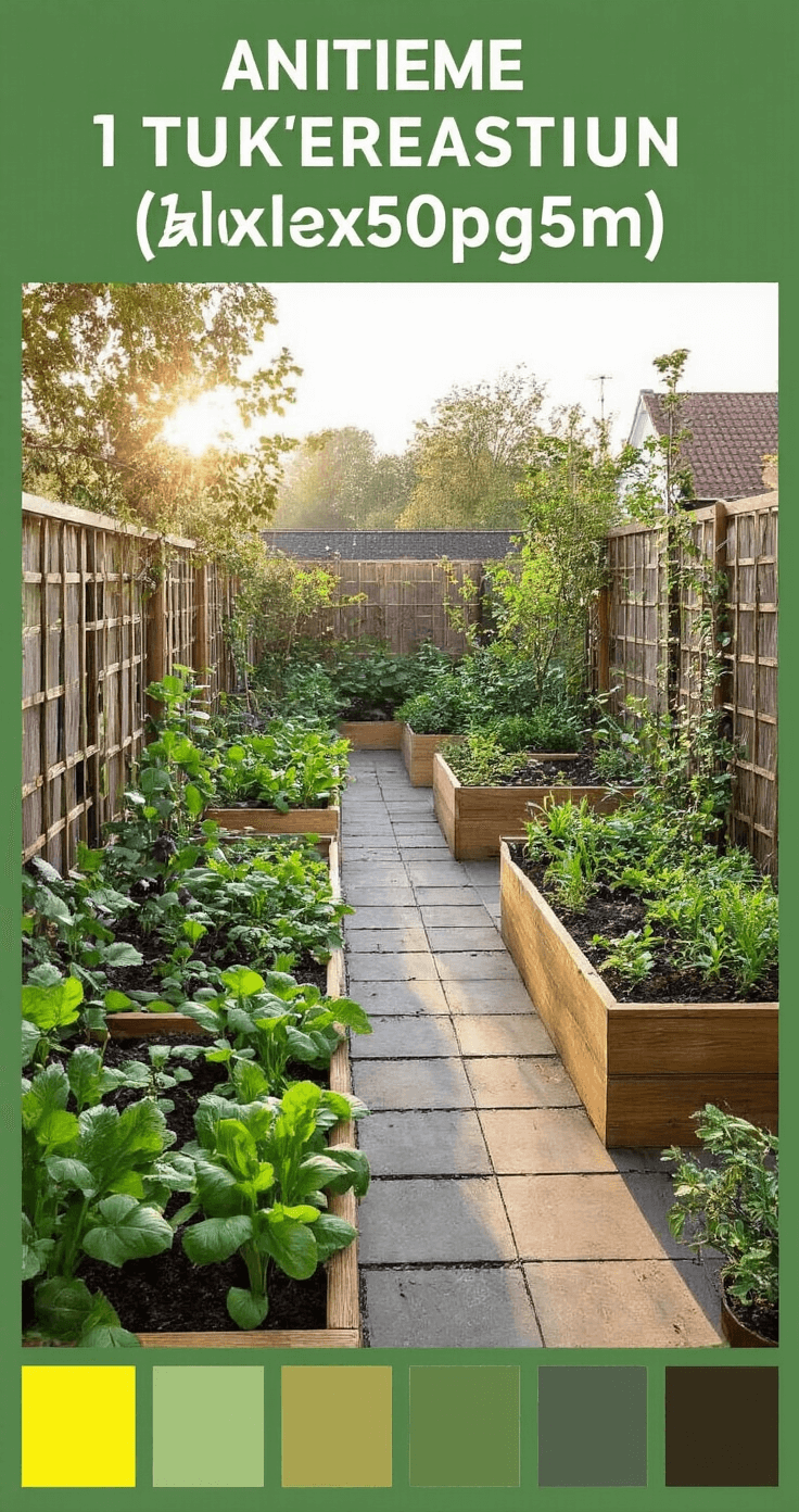 Intieme dakterras met verhoogde moestuinbakken van gerecycled hout, jong slaplantjes en rucola bij zonsopgang, weerspiegeld in glazen windschermen. Vogelperspectief met kleurenpalet van ochtendgrijs, fris groen en naturel hout.