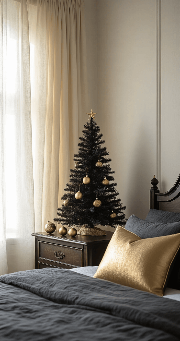 Kerstboom Goud Zwart: Zo Creëer Je Een Luxe Kerstsfeer in Huis
