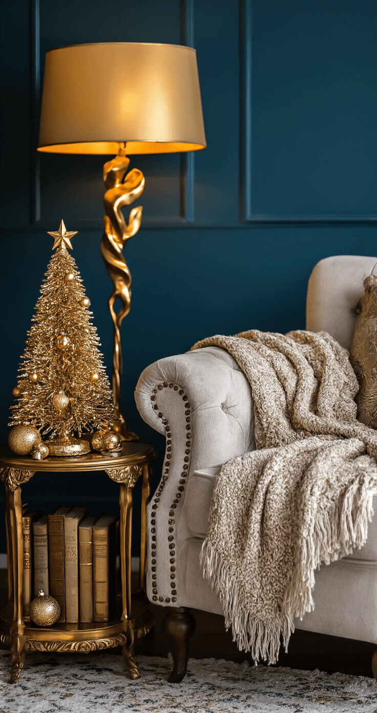 Gouden Kerstboom Styling: Zo Creëer Je Een Luxe Kerstsfeer