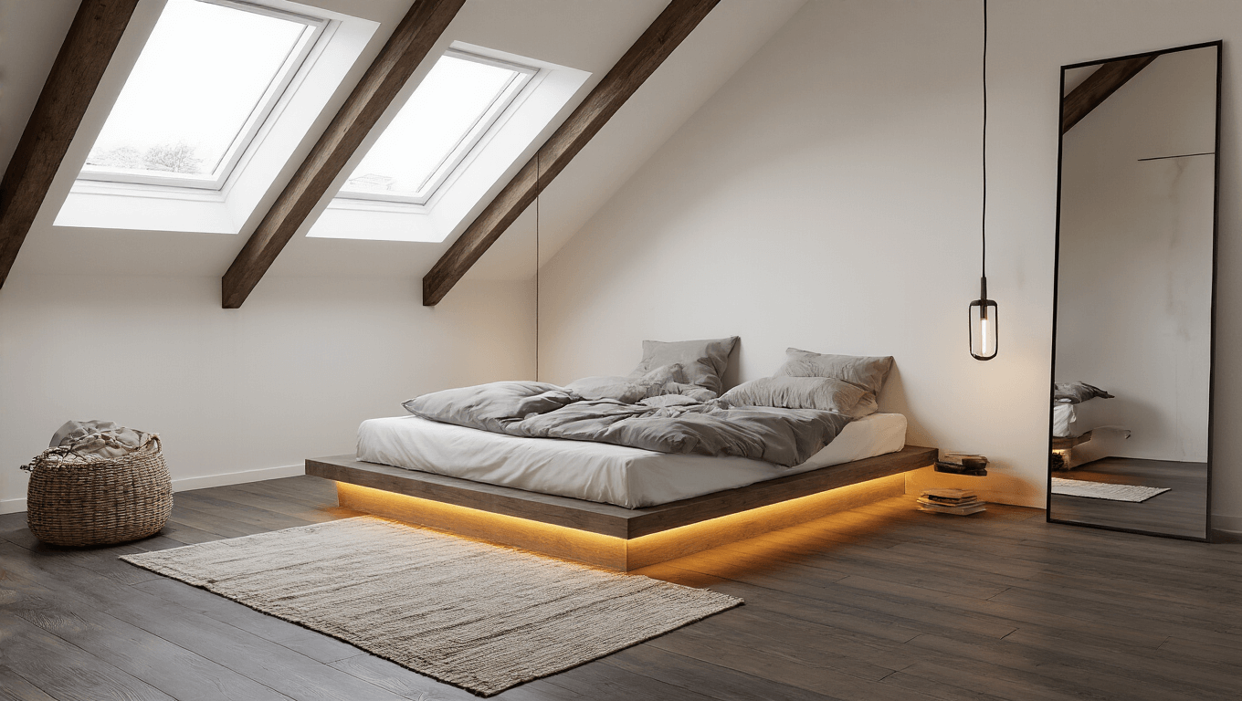 Slaapkamer met schuin dak inrichten: Van uitdaging naar droomkamer